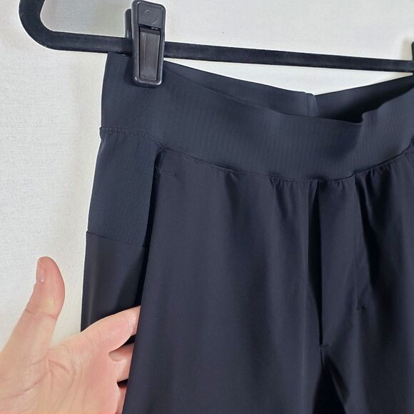 Lululemon In Mind Pant Mens Small Black Jogger Athleisure City Commuter - Picture 2 of 11